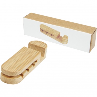 Logotrade promotional merchandise image of: Edulis bamboo cable manager 