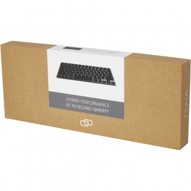Logotrade promotional merchandise image of: Hybrid performance Bluetooth keyboard - QWERTY
