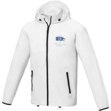 Logo trade promotional giveaways image of: Dinlas men's lightweight jacket