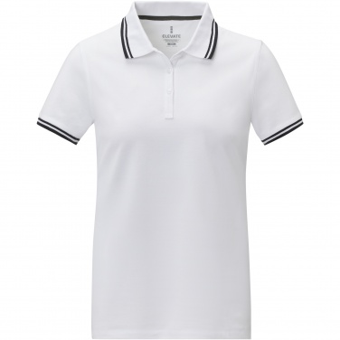 Logotrade promotional merchandise image of: Amarago short sleeve women's tipping polo