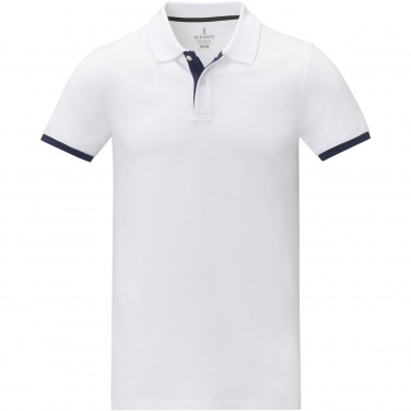 Logo trade business gifts image of: Morgan short sleeve men's duotone polo