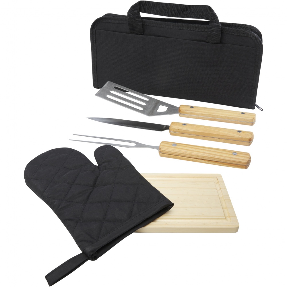 Logotrade promotional gifts photo of: Gratar 5-piece BBQ set