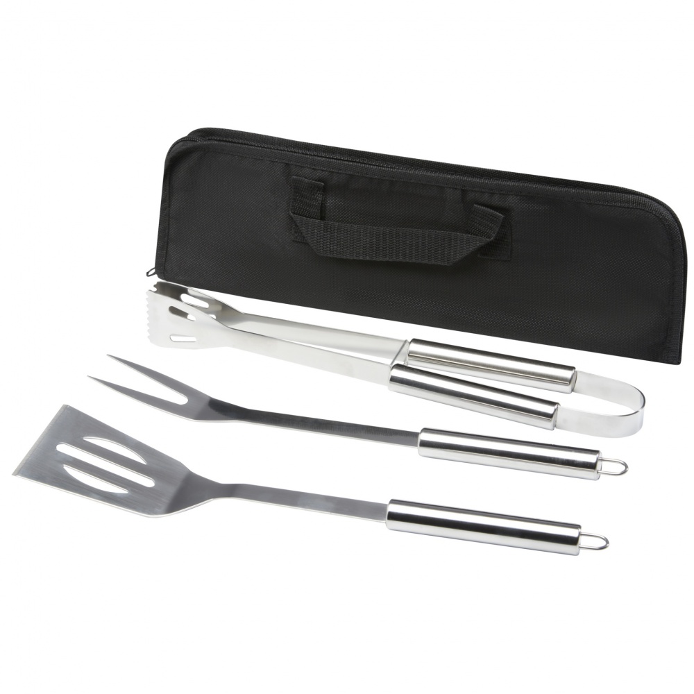 Logo trade promotional item photo of: Barcabo BBQ 3-piece set