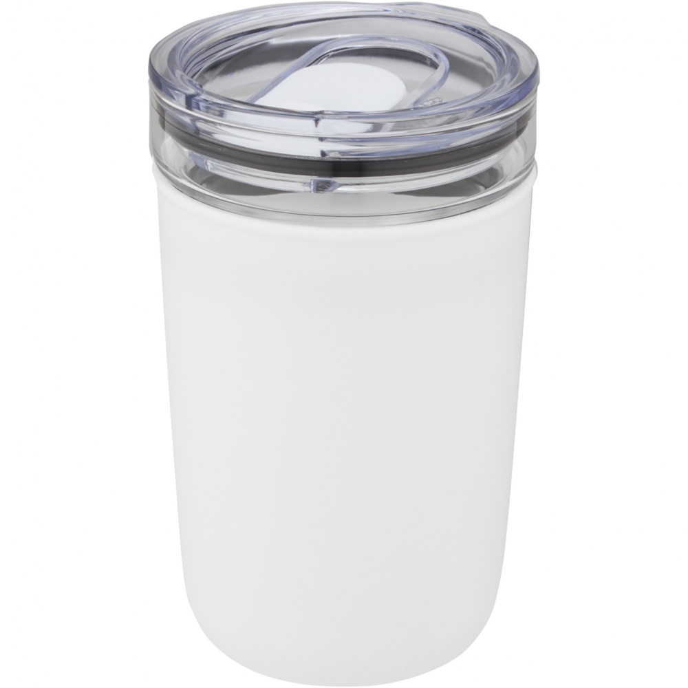 Logo trade business gift photo of: Bello 420 ml glass tumbler with recycled plastic outer wall