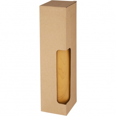 Logotrade promotional giveaways photo of: Cove 500 ml vacuum insulated stainless steel bottle with wood print