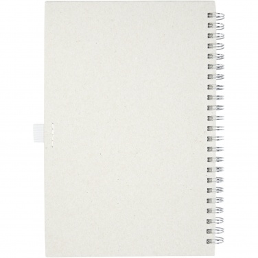 Logo trade promotional items picture of: Dairy Dream A5 size reference recycled milk cartons spiral notebook