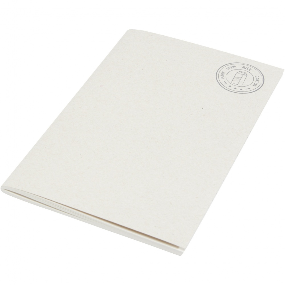 Logo trade promotional products image of: Dairy Dream A5 size reference recycled milk cartons cahier notebook