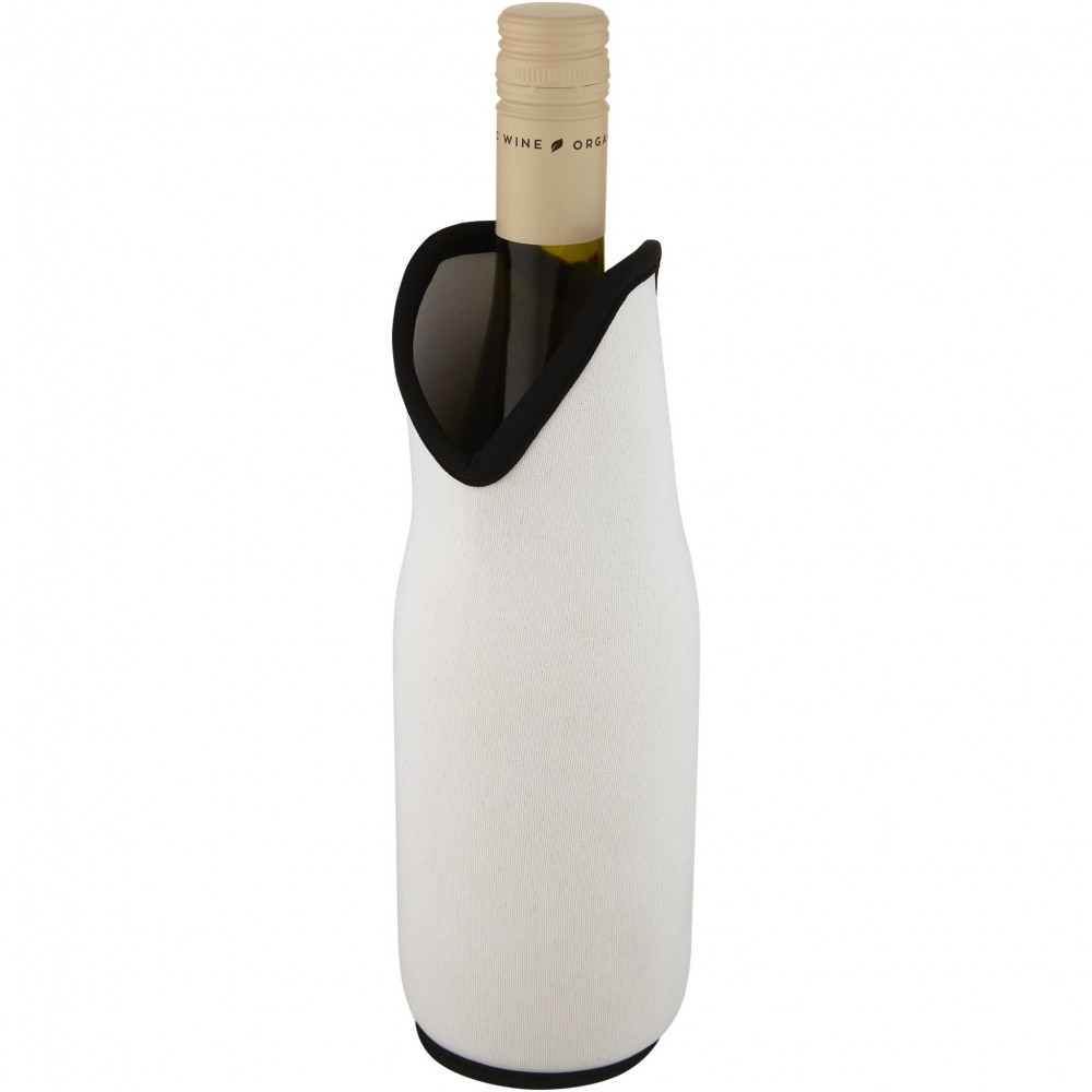 Logo trade promotional product photo of: Noun recycled neoprene wine sleeve holder