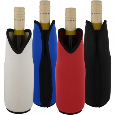 Logo trade promotional items image of: Noun recycled neoprene wine sleeve holder