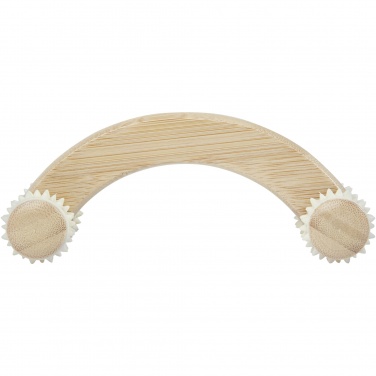 Logo trade business gifts image of: Volu bamboo massager