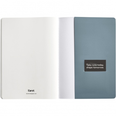 Logo trade promotional giveaways image of: Karst® A5 stone paper journal twin pack