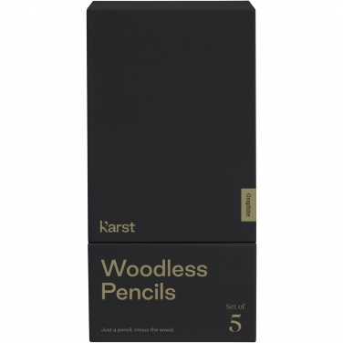Logotrade advertising product picture of: Karst® 5-pack 2B woodless graphite pencils