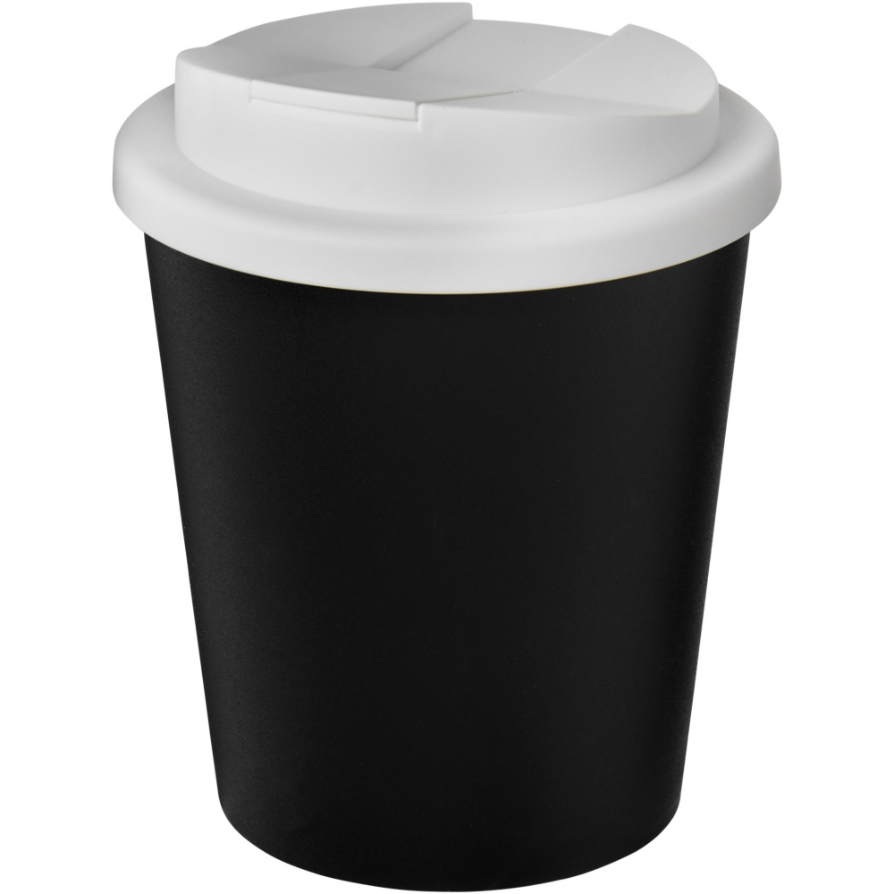 Logo trade advertising products image of: Americano® Espresso Eco 250 ml recycled tumbler with spill-proof lid