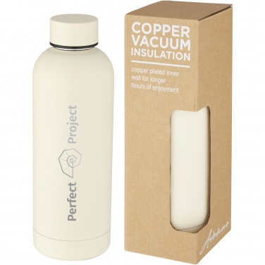 Logo trade corporate gifts image of: Spring 500 ml copper vacuum insulated bottle