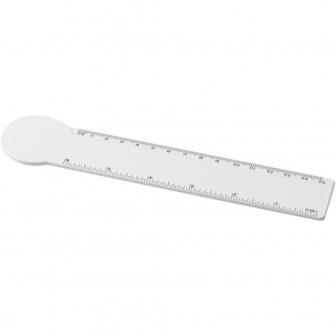 Logotrade business gift image of: Tait 15 cm circle-shaped recycled plastic ruler 