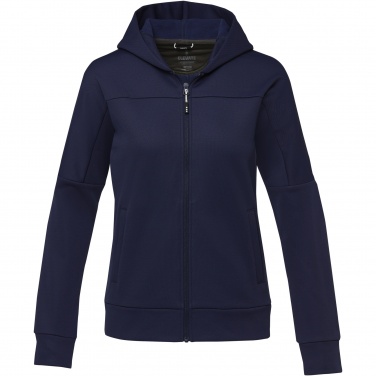 Logo trade corporate gifts picture of: Nubia women's performance full zip knit jacket
