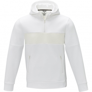 Logotrade promotional item image of: Sayan men's half zip anorak hooded sweater