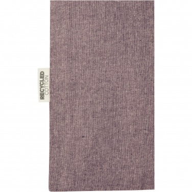 Logotrade promotional giveaway image of: Pheebs 150 g/m² recycled cotton trendy tote bag 7L