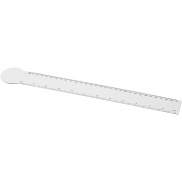 Logotrade promotional giveaway picture of: Tait 30cm circle-shaped recycled plastic ruler