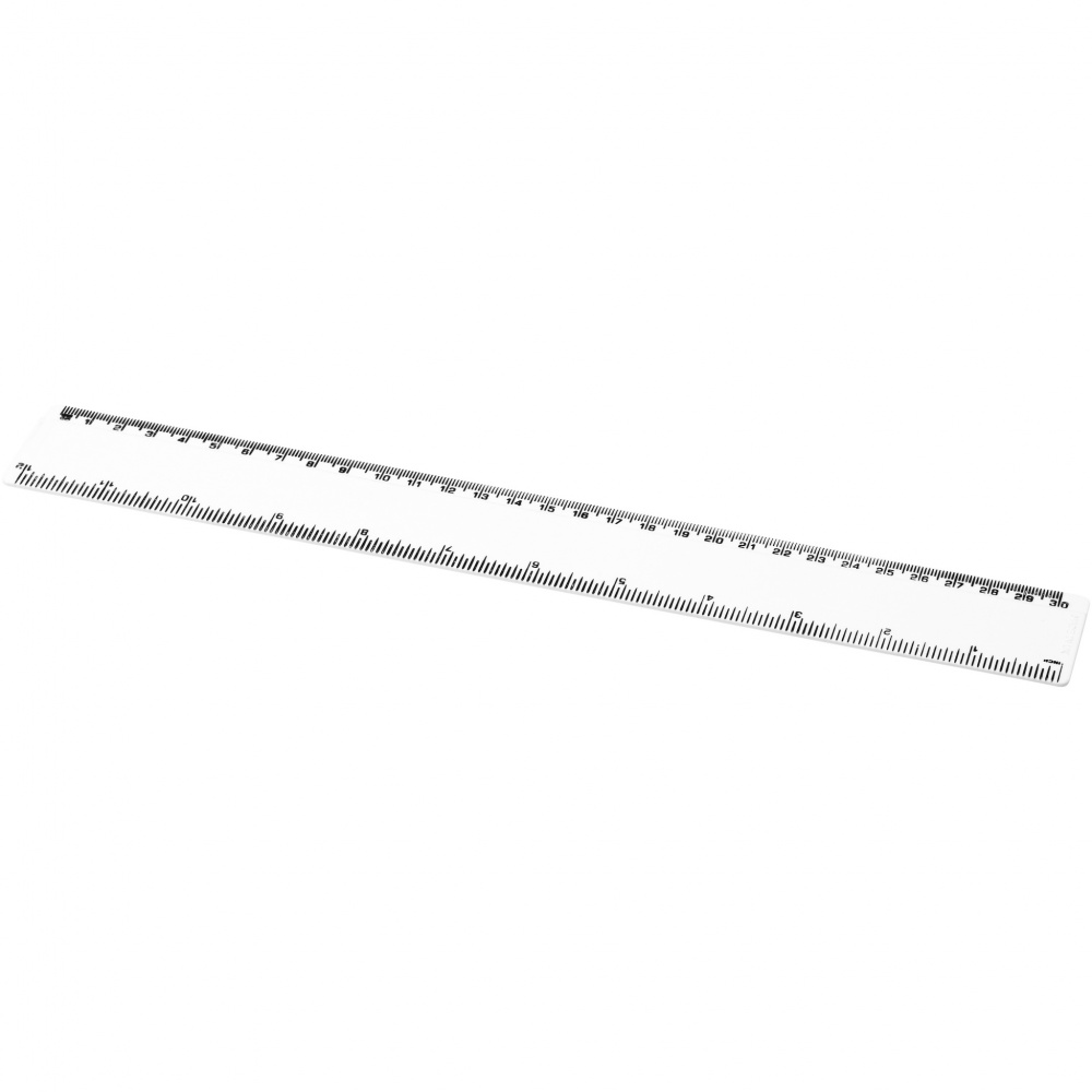 Logo trade corporate gifts image of: Refari 30 cm recycled plastic ruler