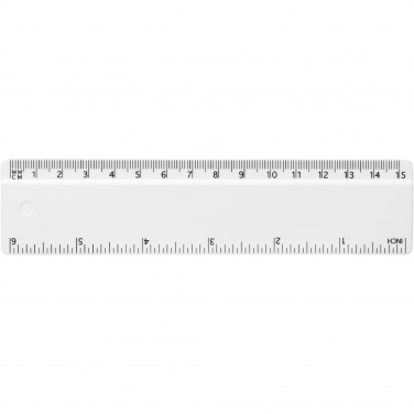 Logotrade promotional merchandise image of: Refari 15 cm recycled plastic ruler