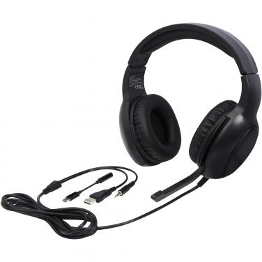 Logo trade business gift photo of: Gleam gaming headphones