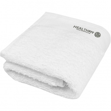Logo trade promotional giveaways image of: Chloe 550 g/m² cotton towel 30x50 cm