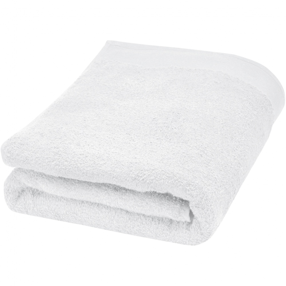Logo trade business gift photo of: Ellie 550 g/m² cotton towel 70x140 cm
