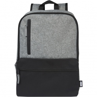 Logotrade advertising product image of: Reclaim 15" GRS recycled two-tone laptop backpack 14L
