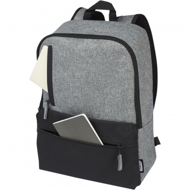 Logotrade promotional product image of: Reclaim 15" GRS recycled two-tone laptop backpack 14L