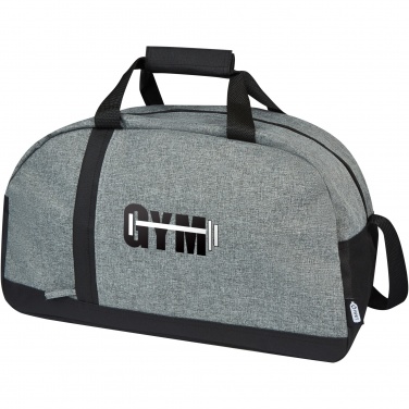 Logo trade promotional giveaways picture of: Reclaim GRS recycled two-tone sport duffel bag 21L