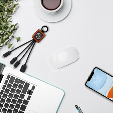 Logotrade promotional giveaway picture of: SCX.design C19 wooden easy to use cable