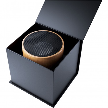 Logotrade promotional merchandise picture of: SCX.design S27 3W wooden ring speaker