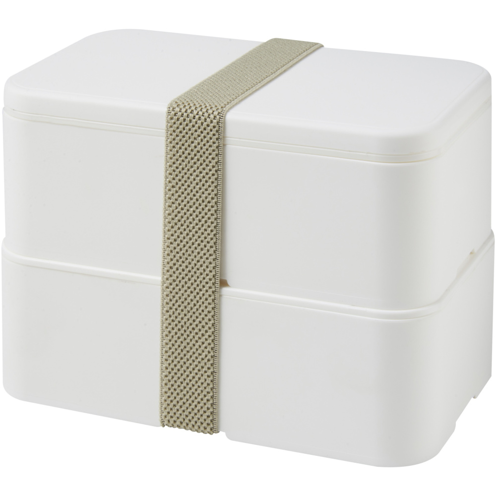 Logotrade promotional item picture of: MIYO double layer lunch box