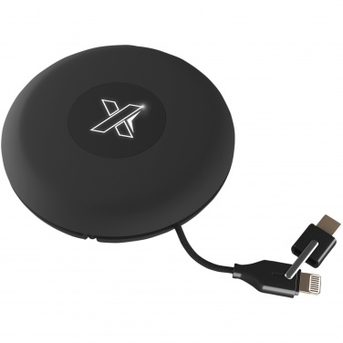 Logotrade promotional merchandise photo of: SCX.design C18 3-in-1 travel light-up cable