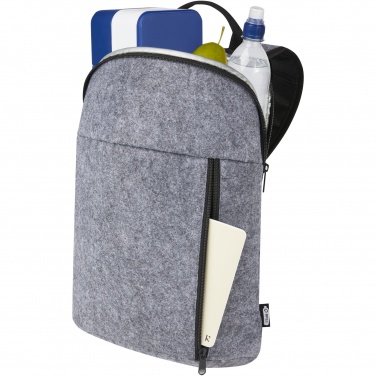 Logo trade advertising products picture of: Felta GRS recycled felt cooler backpack 7L