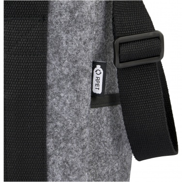 Logo trade promotional gift photo of: Felta GRS recycled felt bottle cooler bag 21L