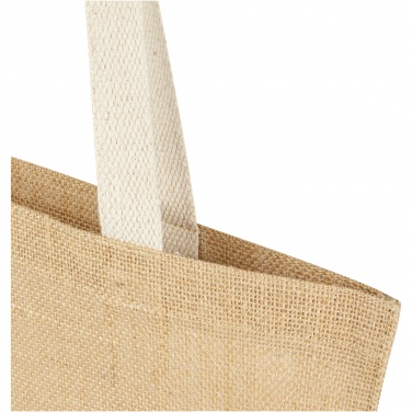 Logo trade promotional item photo of: Juta 300 g/m² jute tote bag 7L