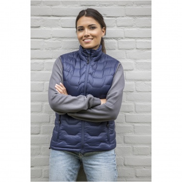 Logotrade promotional products photo of: Epidote women's GRS recycled insulated down bodywarmer
