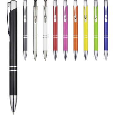 Logo trade promotional product photo of: Moneta recycled aluminium ballpoint pen