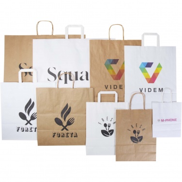 Logo trade business gifts image of: Kraft paper bags sample box