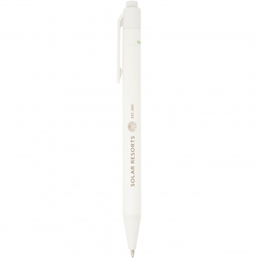 Logotrade promotional gift image of: Chartik monochromatic recycled paper ballpoint pen with matte finish