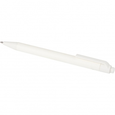 Logo trade promotional merchandise picture of: Chartik monochromatic recycled paper ballpoint pen with matte finish