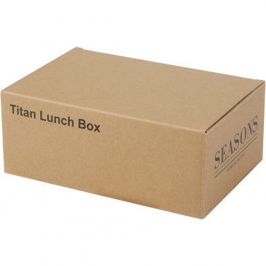Logotrade advertising products photo of: Titan recycled stainless steel lunch box