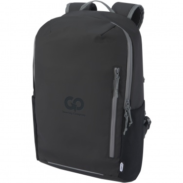 Logo trade corporate gifts picture of: Aqua 15" GRS recycled water resistant laptop backpack 21L