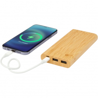 Logotrade promotional product picture of: Tulda 10.000 mAh bamboo power bank