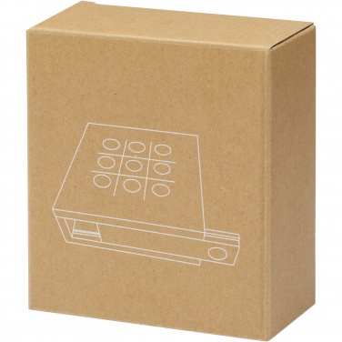 Logotrade promotional gift image of: Strobus wooden tic-tac-toe game