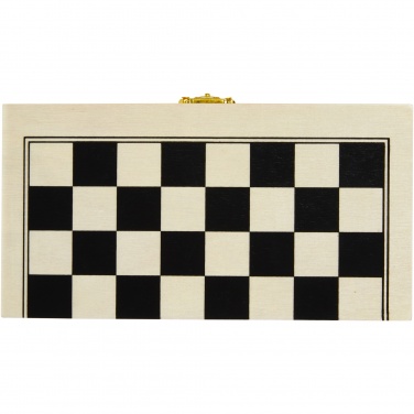 Logo trade promotional merchandise picture of: Mugo 3-in-1 wooden game set