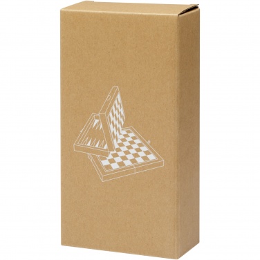 Logo trade corporate gift photo of: Mugo 3-in-1 wooden game set
