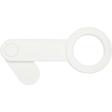 Logo trade promotional giveaway photo of: Hook recycled plastic desktop phone holder